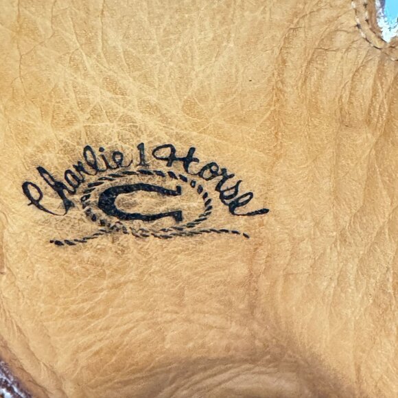 Lucchese Charlie 1 Horse Western Cowboy Leather Women’s Boots 6.5 Brown Pointed - Picture 7 of 16